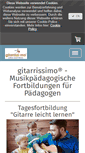 Mobile Screenshot of gitarre-leicht-lernen.de